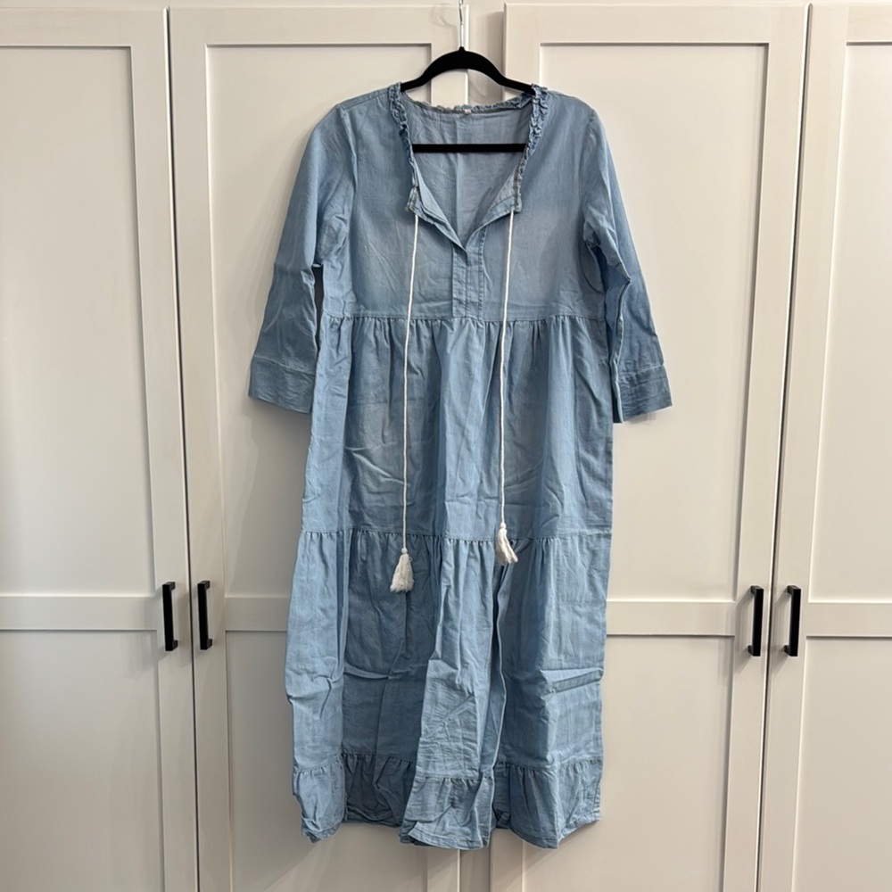 Light Blue Maxi Dress